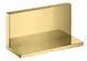 AXOR-HG-AXOR-ShowerSolutions-Ablage-240-120-Polished-Gold-Optic-40873990 gallery number 1